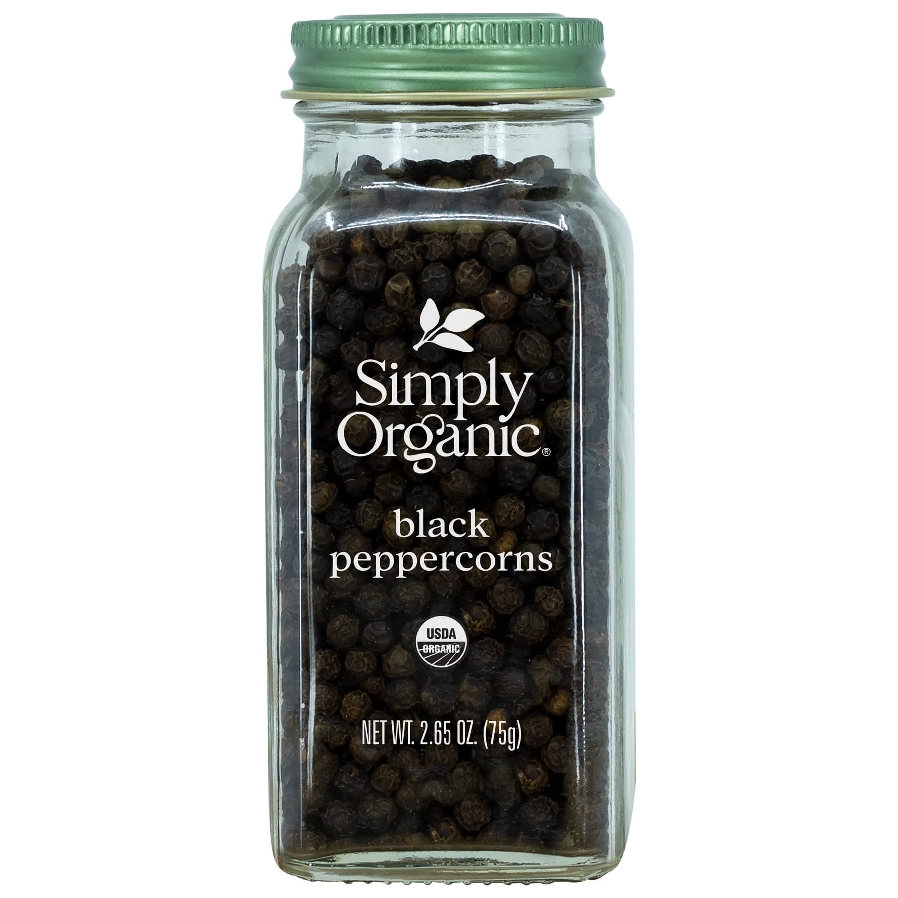 Black Peppercorns, 2.65 oz (75 g)