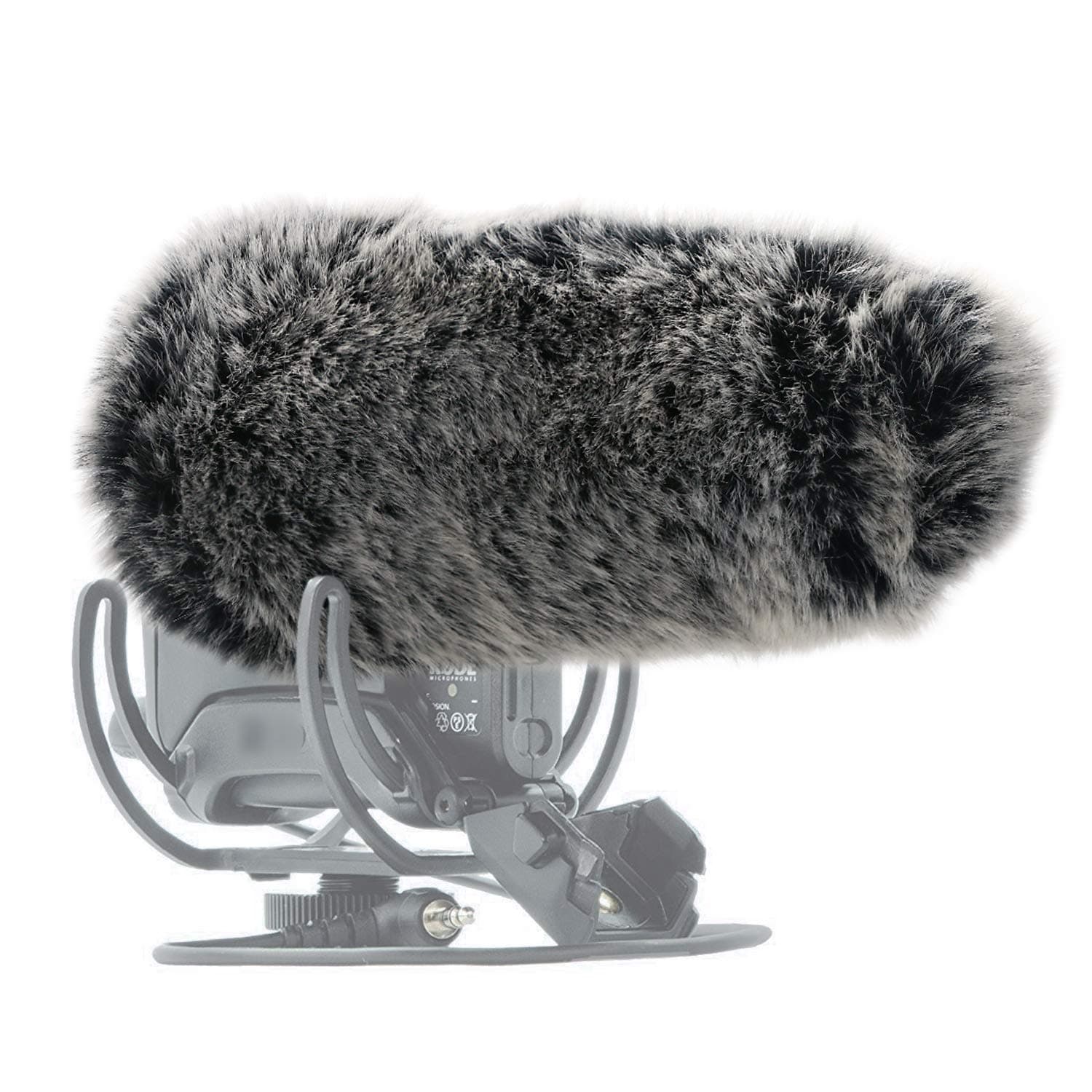 Mic Furry Windscreen, VMP+ Deadcat Windshield Compatible with Rode VideoMic Pro+ Plus Camera Microphone