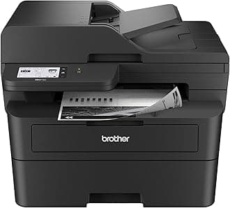 Brother MFC-L2900DW Wireless Compact Monochrome All-in-One Laser Printer with Duplex Copy & Scan, Fax, Black & White | Includes Refresh Subscription Trial(1), (Renewed Premium)