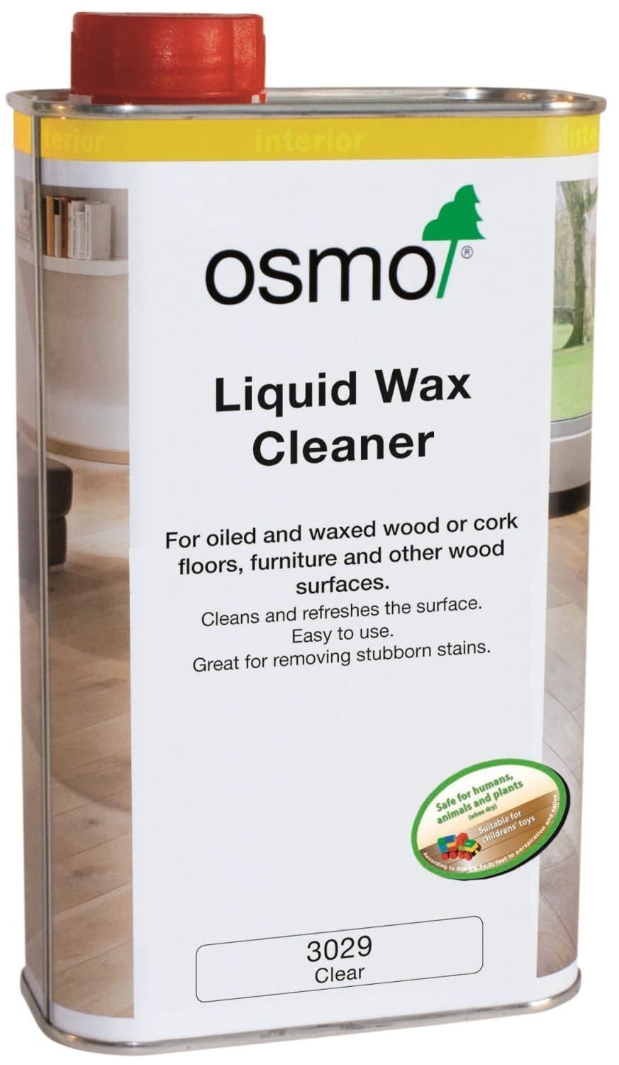 3029 1 Litre Liquid Wax Cleaner - Clear