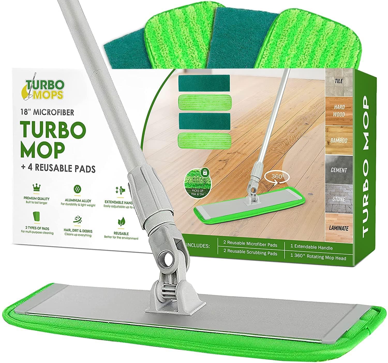 Turbo Mop Floor Cleaning System