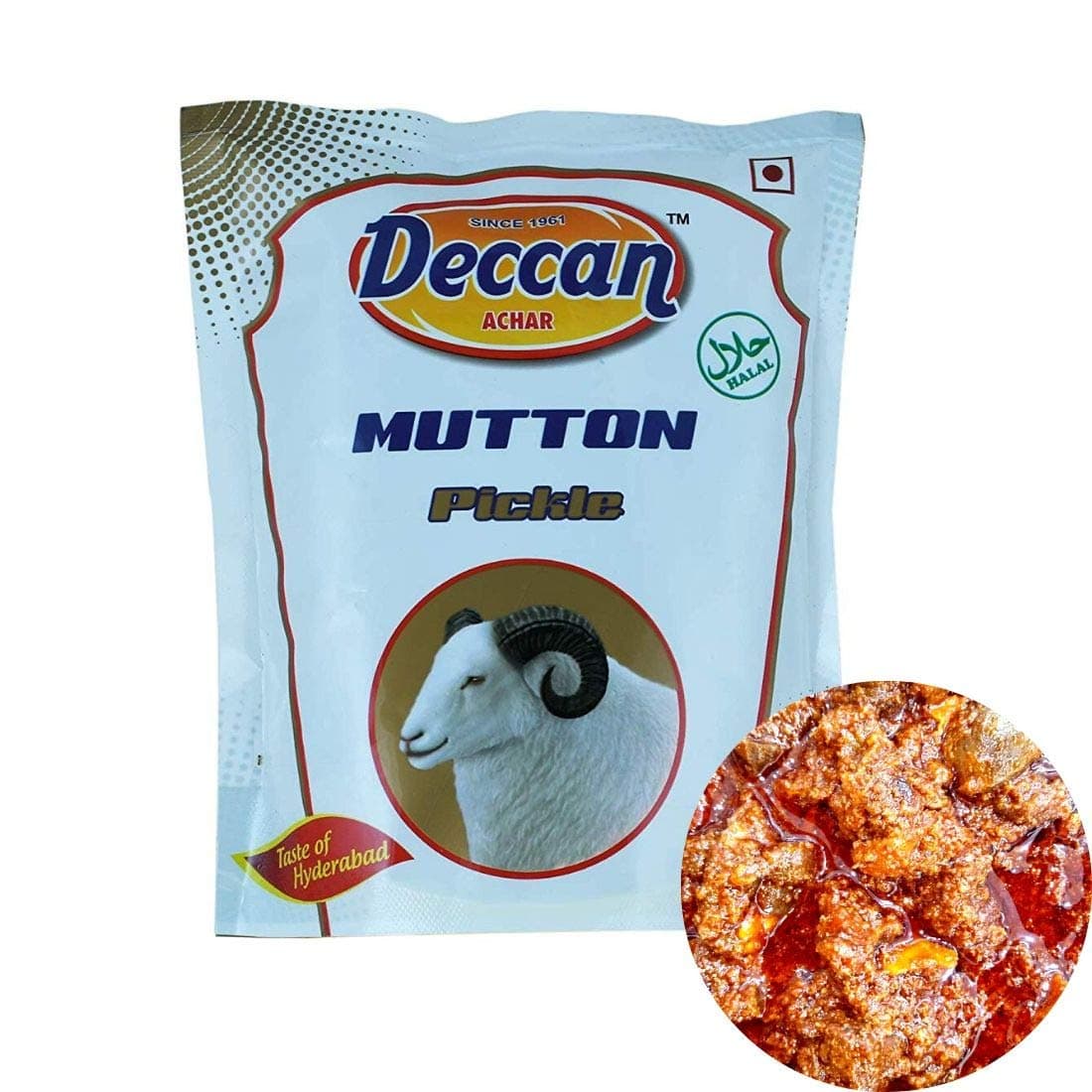 Deccan ACHAR Mutton Pickle| Boneless Gosht achar - 250g