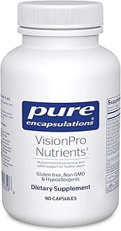 VisionPro Nutrients | Hypoallergenic Multivitamin/Mineral Complex for Maintaining Healthy Vision | 90 Capsules