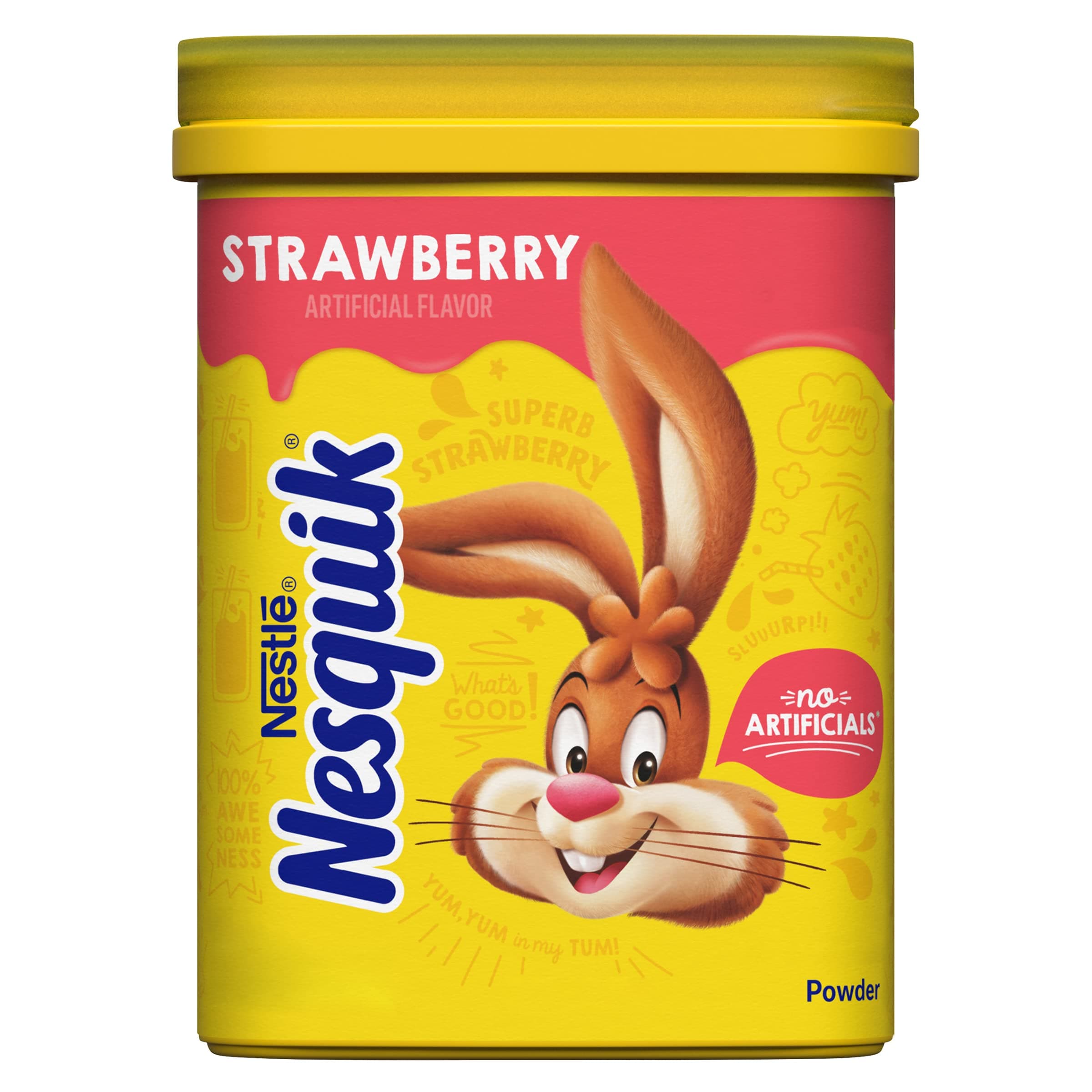 NESQUIK Strawberry Powder 6x9.38oz Canisters