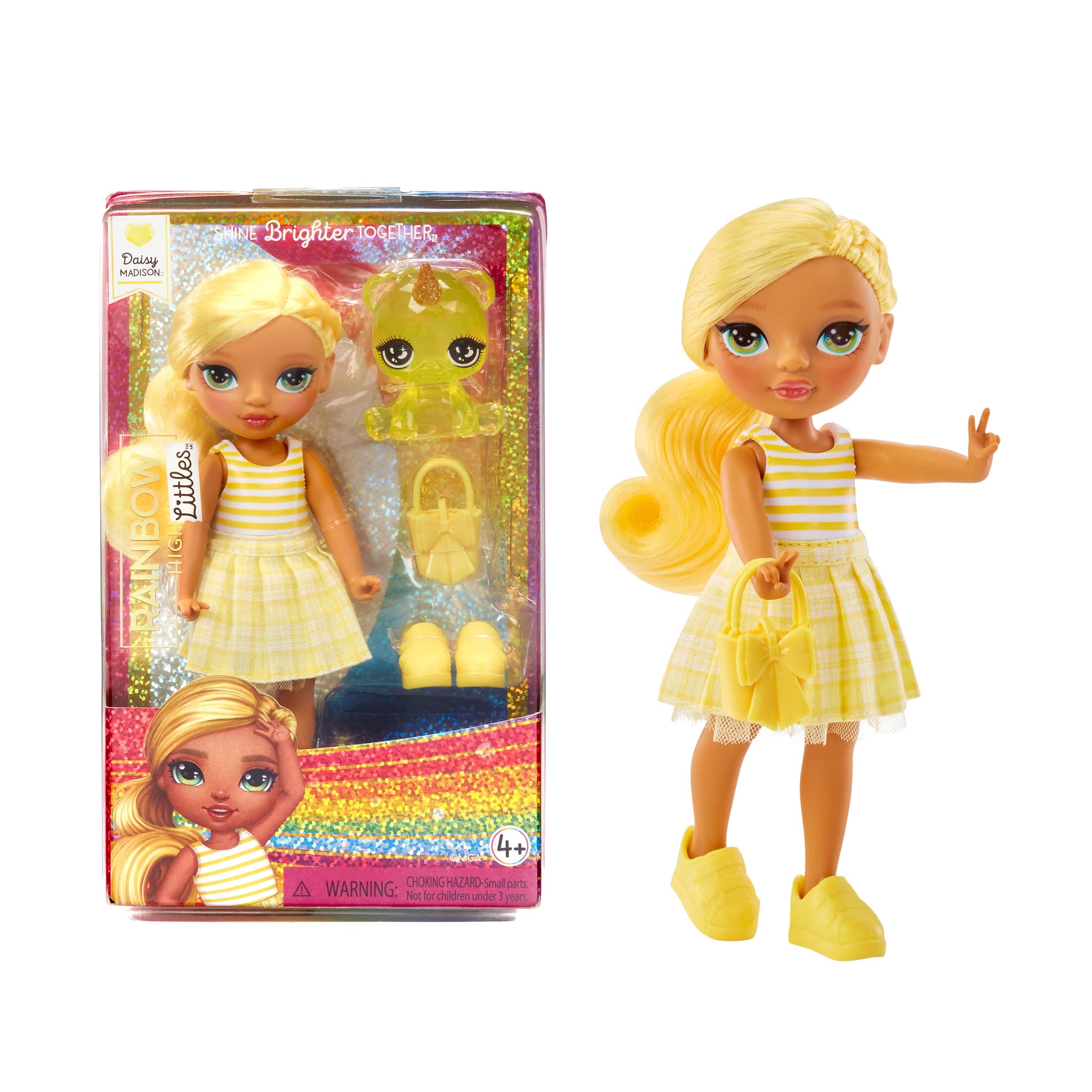 Rainbow High Littles Dolls- Daisy (Yellow)