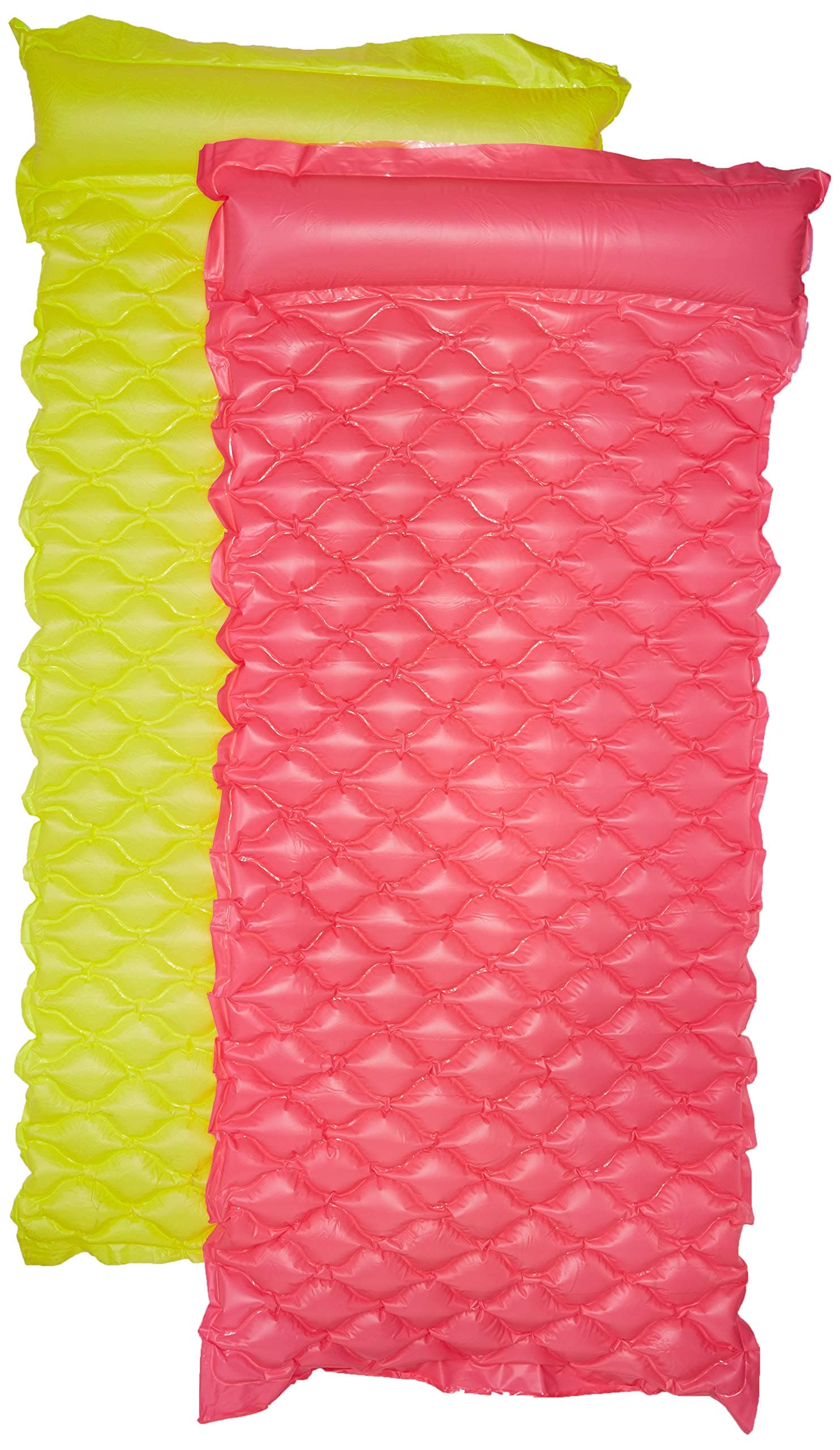 SunSplash Smart Float for Swimming Pools, Pink and Yellow 2-Pack