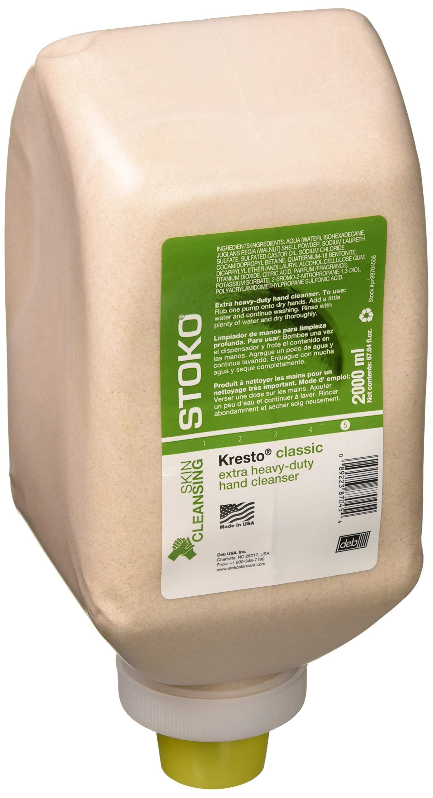 Stockhausen (SCK87045) KRESTO SELECT Hand Cleaner - 2000 mL Softbottle