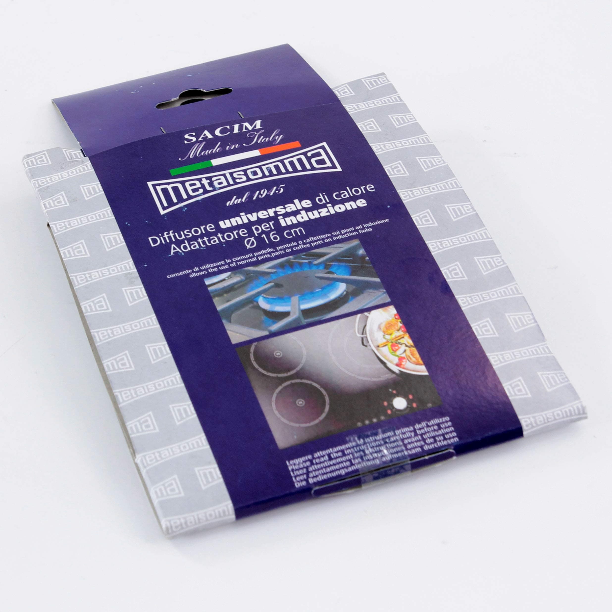 SACIM Steel Induction Cooker Adaptor Disc (Heat Diffuser) โ Grey