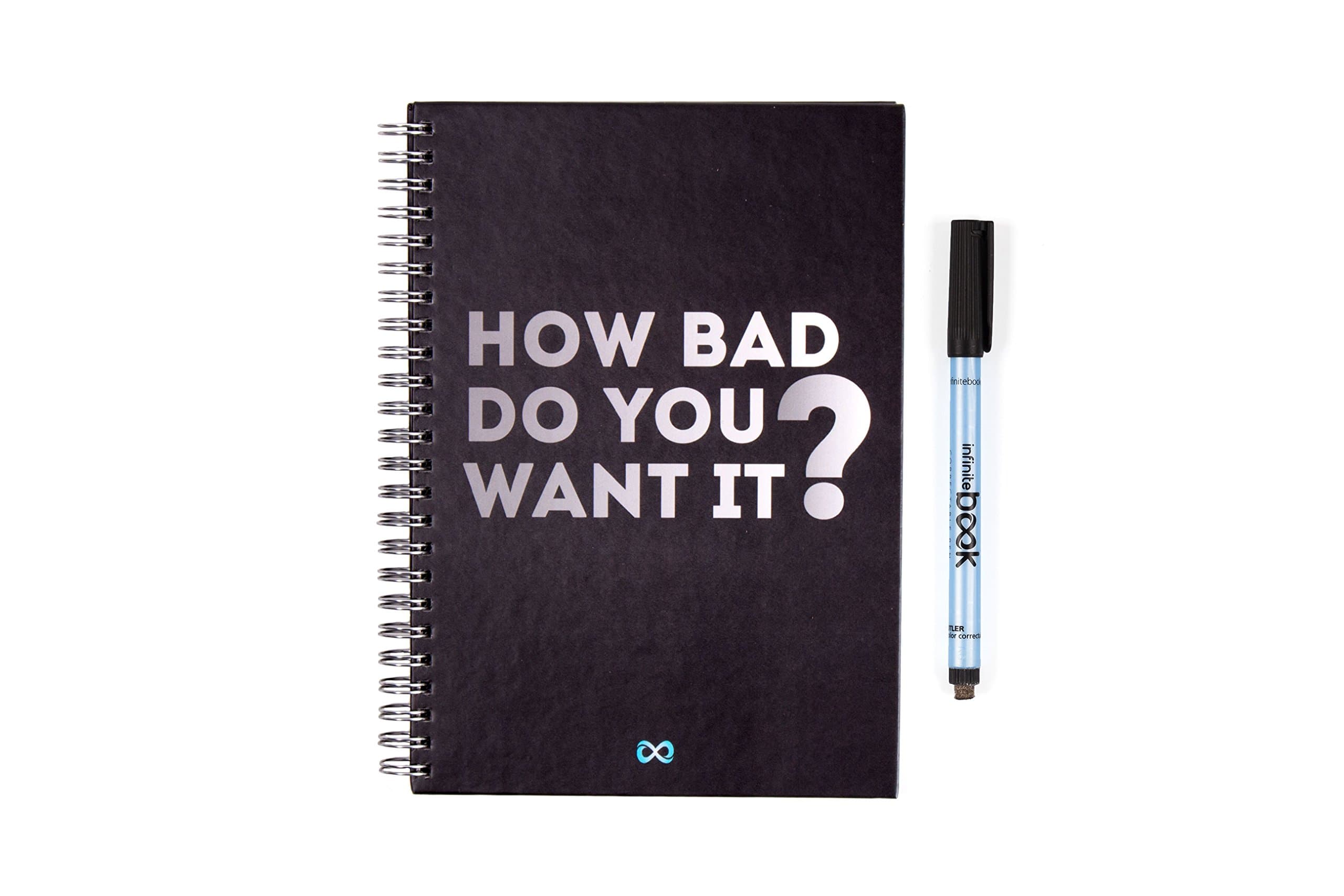 A5 Notebook Infinitebook Entrepreneur Hard Cover Reuse