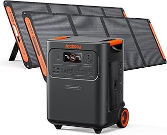 - HomePower 3600 Plus Portable Power Station with 2x 200W Solar Panels, 3600W AC Output, 3584Wh LFP Solar Generator, Expandable up to 21kWh, Essential Home Backup for Home Use, Emergencies, RV