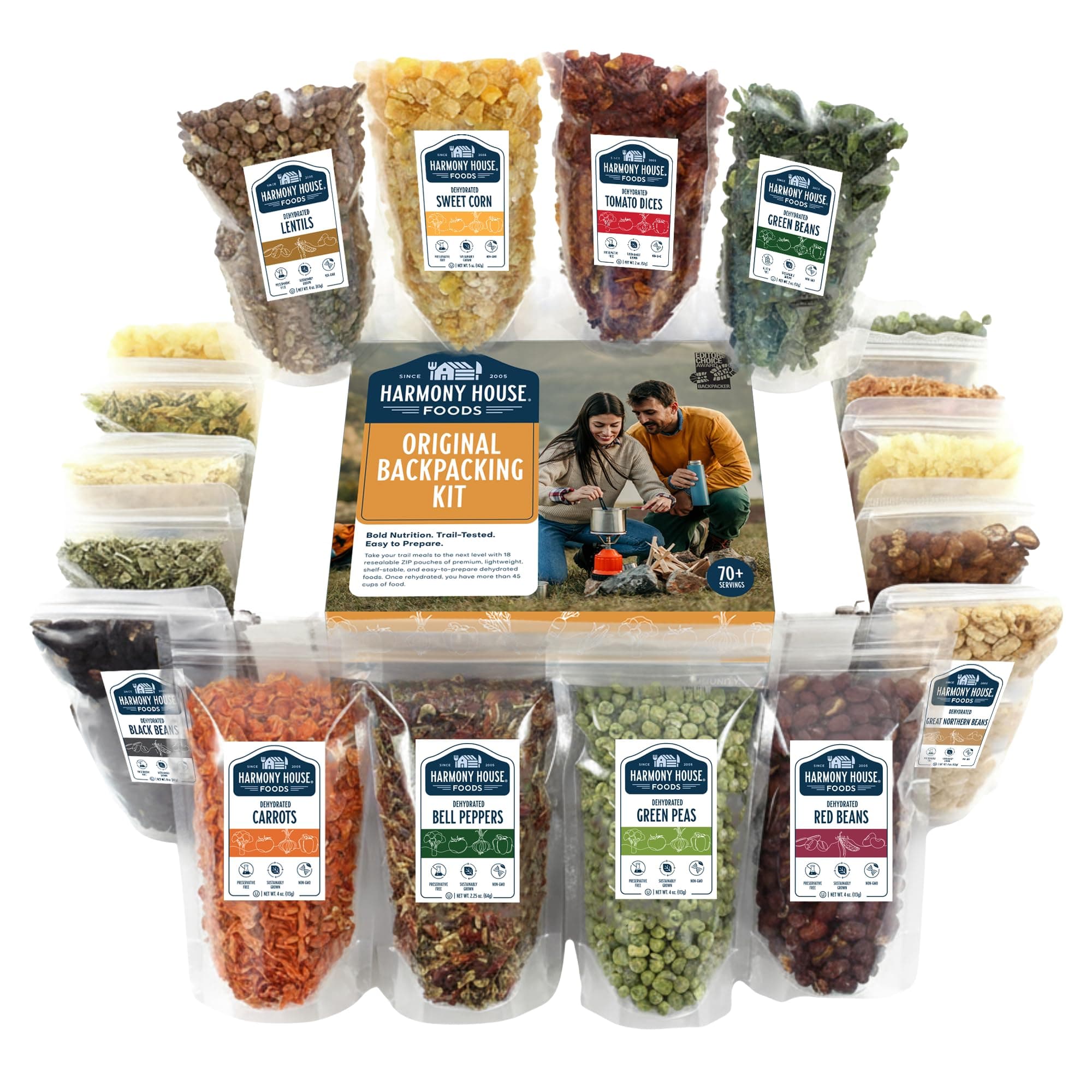 The Backpacking Kit - 18Ct Premium Lightweight Meals