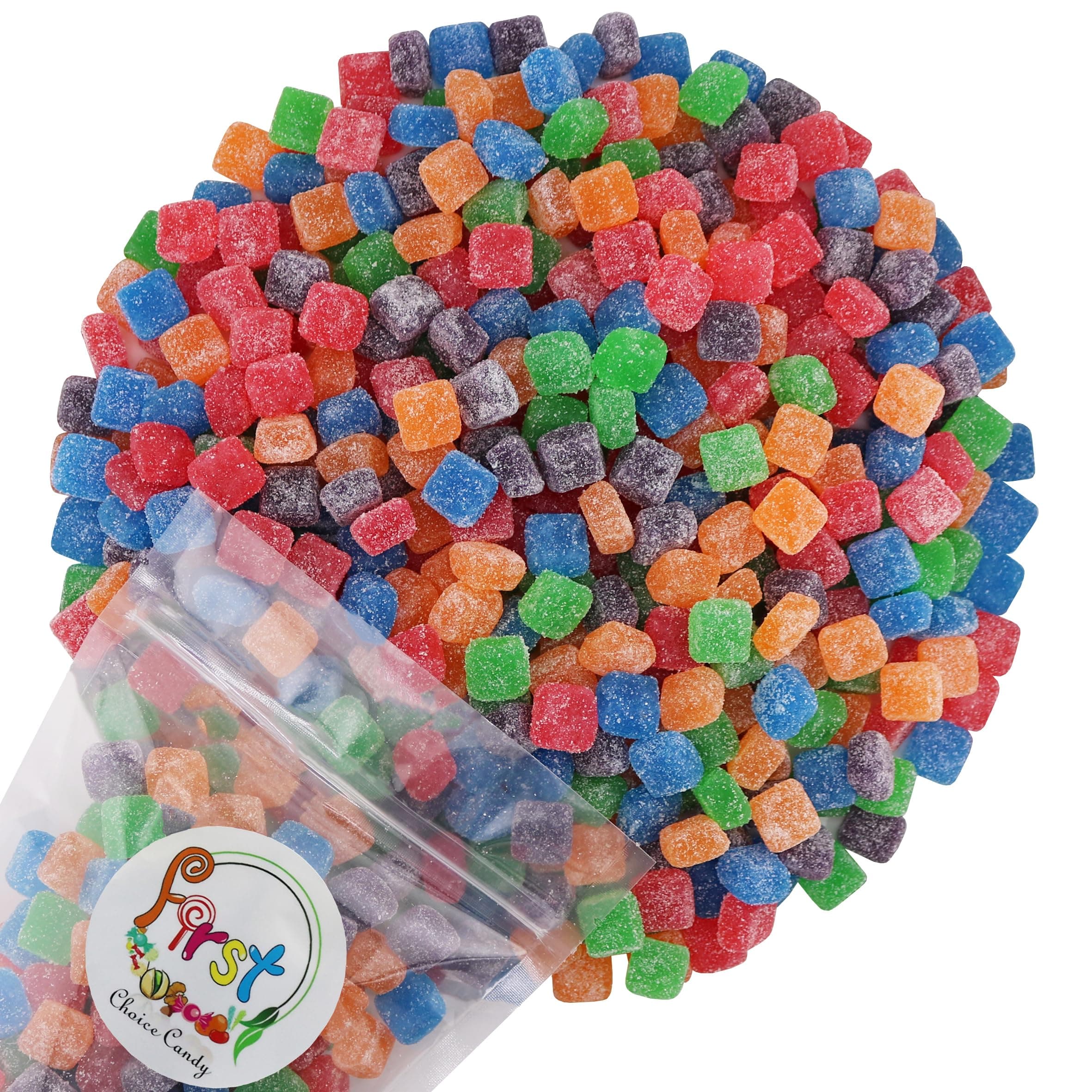 Sour Chewy Cubes Candy (2 Pound, Assorted)