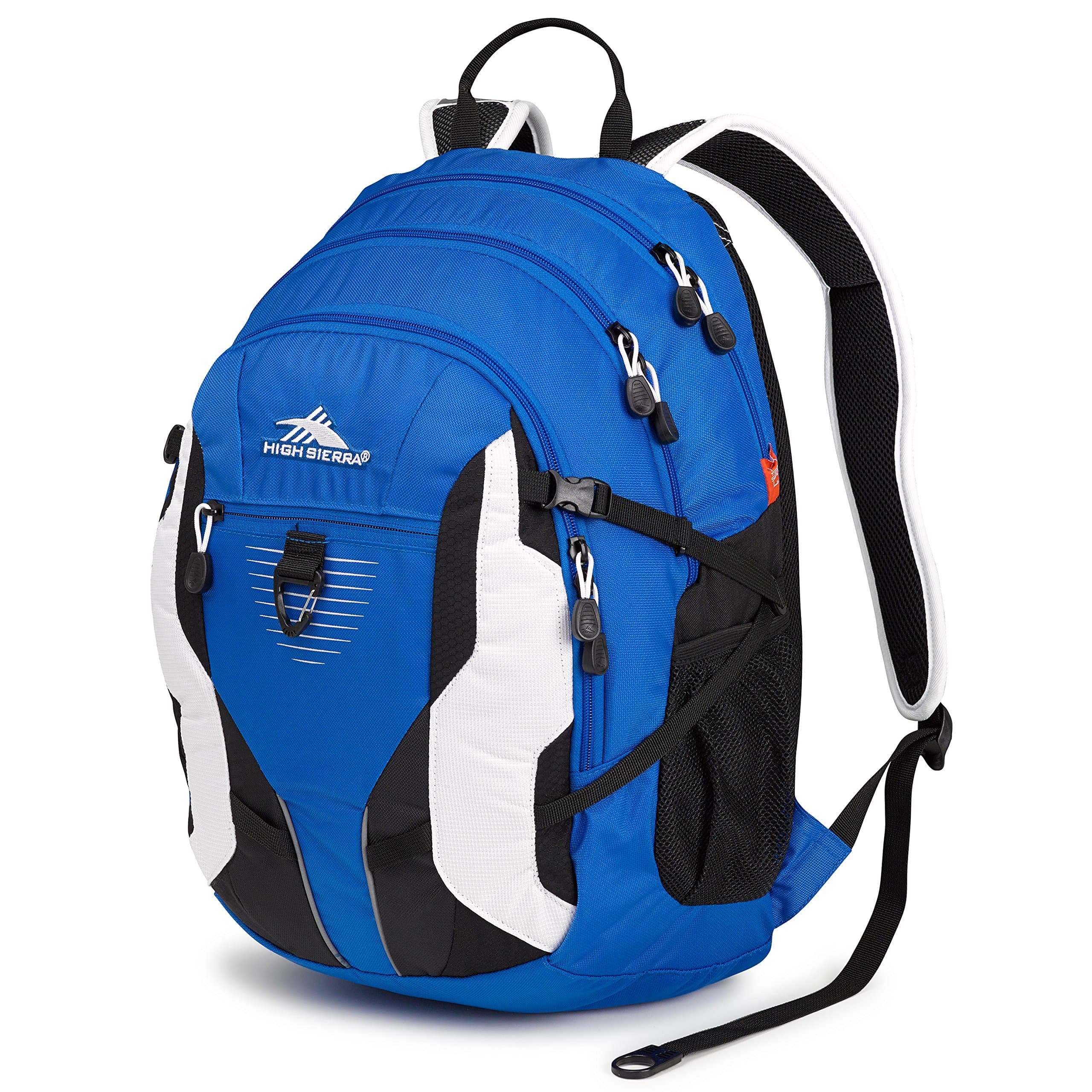 Aggro Backpack, Vivid Blue/Black/White, 20 x 13.5 x 8.5-Inch